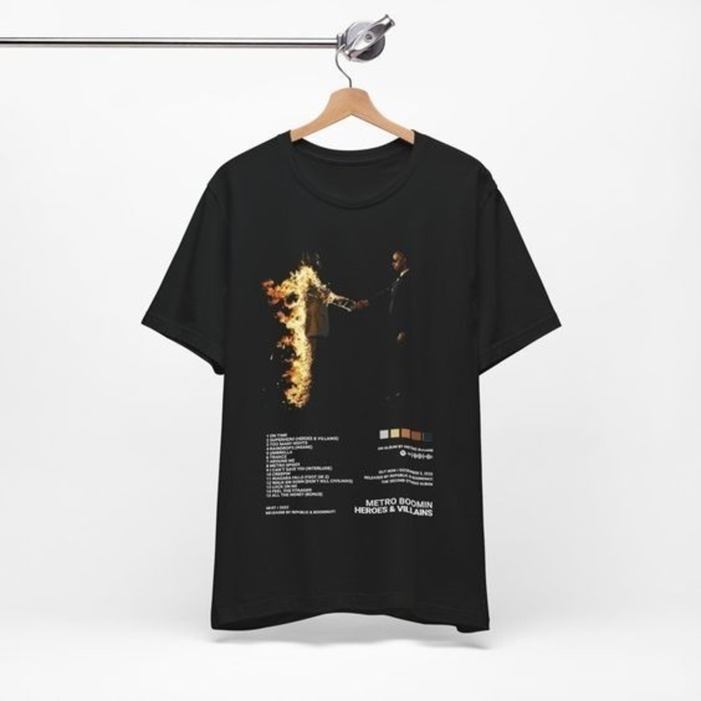 Metro Boomin Heroes And Villains Album Tee